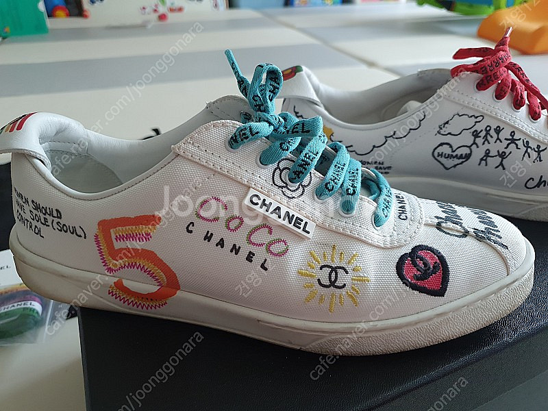 샤넬 신발 퍼넬 콜라보 한정판 정품--3