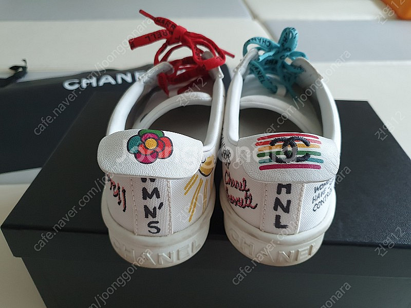 샤넬 신발 퍼넬 콜라보 한정판 정품--5