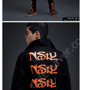 네스티킥 코치자켓 점퍼 네스티팜 블랙 컬러 [NYPM] ONEMIC COACH JACKET (Black) 1만 5천원