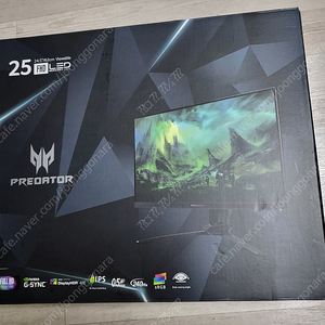 xb253q gx 240hz 모니터+h100a모니터암 판매