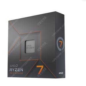 AMD 라이젠 정품박스 R7 7700X CPU (라파엘/AM5/쿨러미포함)미개봉 팔아요