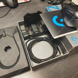 로지텍 파워플레이 무선충전 마우스 패드 / G502무선 / G502유선 / G402유선 게이밍 마우스