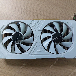 GALAX 지포스 RTX 2060 WHITE D EX D6 그래픽카드