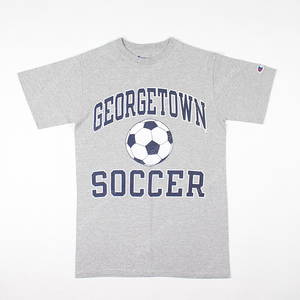 [S] Champion Georgetown Univ. Soccer T-Shirt 챔피온 챔피언 미국 조지타운 대학교 축구 티셔츠 빈티지