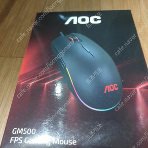 [미개봉 새제품] AOC GM500 게이밍 RGB 마우스 팝니다!