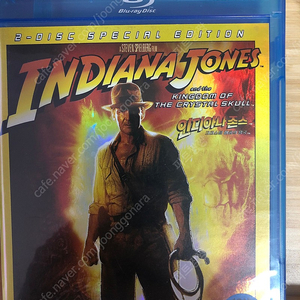 [블루레이] 스티븐 스필버그 감독/ 인디아나 존스 4 크리스탈 해골의 왕국 (Indiana Jones And The Kingdom Of The Crystal) S.E 2DISC