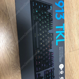 로지텍 G913 RGB TKL CLICKY 청축 (무선)