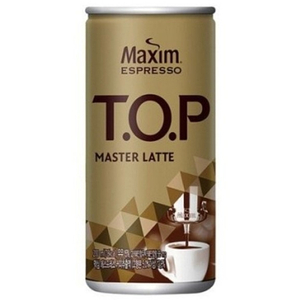 캔커피 모바일상품권 팝니다 TOP마스터라떼200ML (GS25) 10개