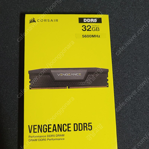 커세어 벤젠스 램 Corsair Vengeance DDR5 5600MHz CL36 32GB(16×2)