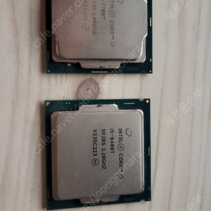 인텔 저전력 CPU i7 7700T / i5 6400T 판매합니다.