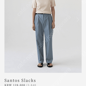 얼바닉30 urbanic30 산토스 slacks (s사이즈)