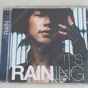 비 RAIN <IT'S RAINING> 싸인 CD입니다~