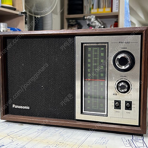 1960년대 트랜지스터 라디오 PANASONIC RE-6286 (정상 작동)