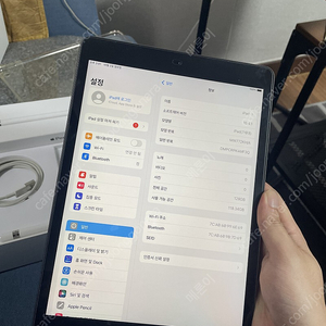 아이패드 7세대 와이파이 128기가 스페이스그레이 + 애플펜슬 풀박