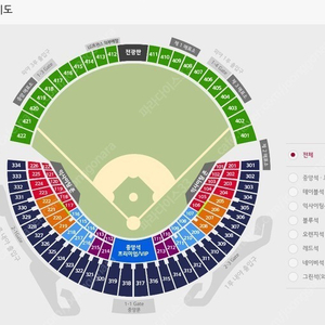 10/3 10월 3일 기아(kia)vs엘지(lg) 220구역 오렌지석 10열 1자리 양도