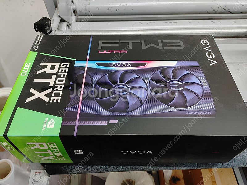 에브가 RTX 3070 FTW3 팝니다 채굴 X--6