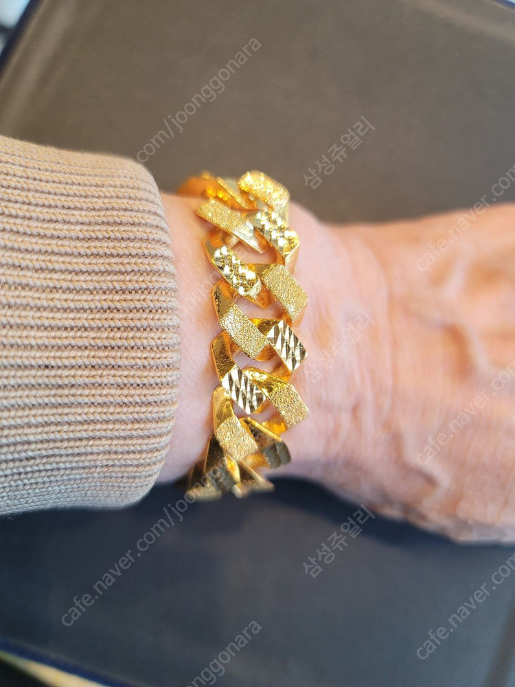 순금 미라클 콤비 팔지 10.5돈 15.6돈--9