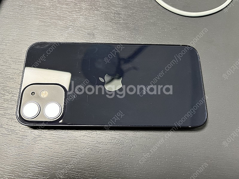 아이폰 12 미니 블랙 256GB +애케플 팝니다--3