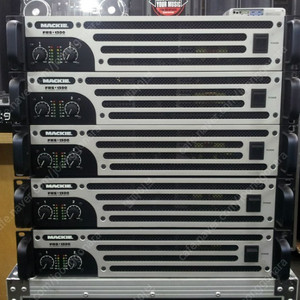 Mackie 앰프 FRS1300(840W), FRS1700(1080W), FRS2800(1700W) 팝니다.