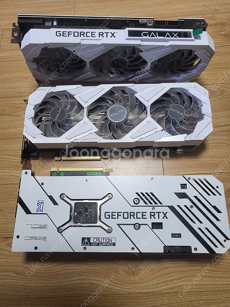 갤럭시 RTX 3070 EX Gamer 화이트 3팬판매--0