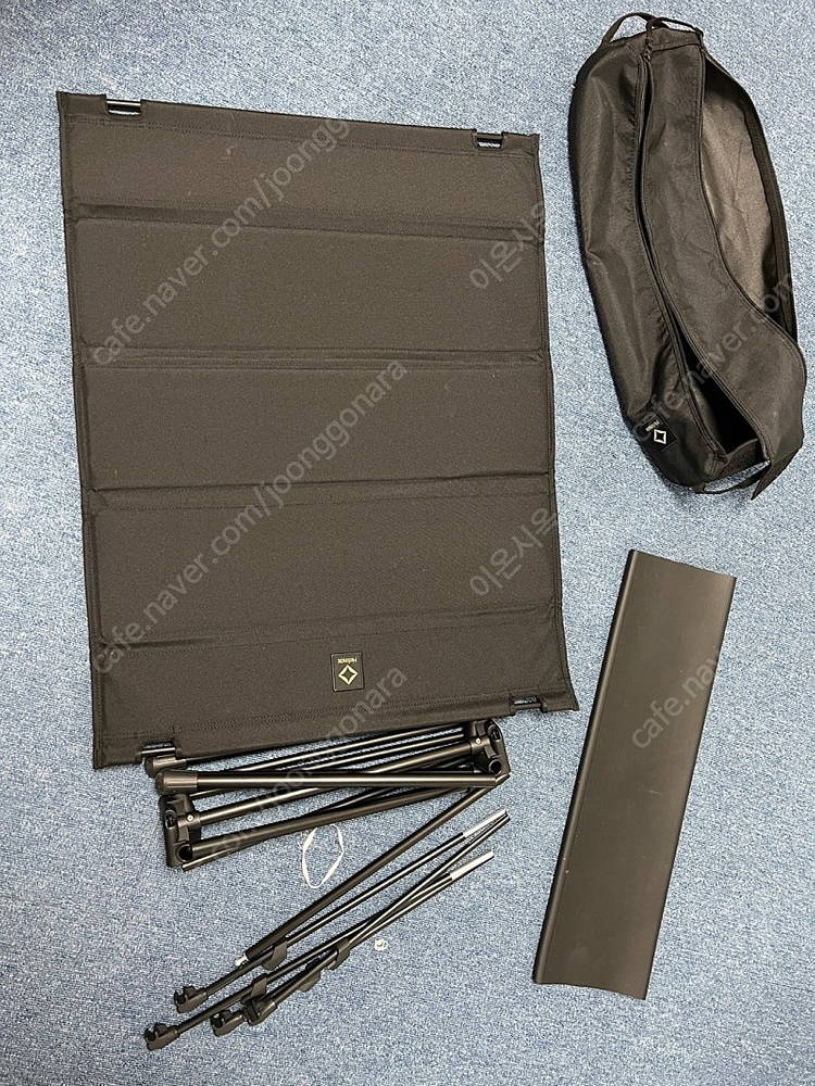 헬리녹스 택티컬 테이블 라지 / 블랙 + 전용 실리콘 메트 팝니다.--3