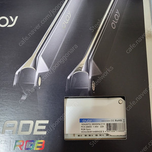 OLOy BLADE RGB 3600 cl14 16기가 팝니다