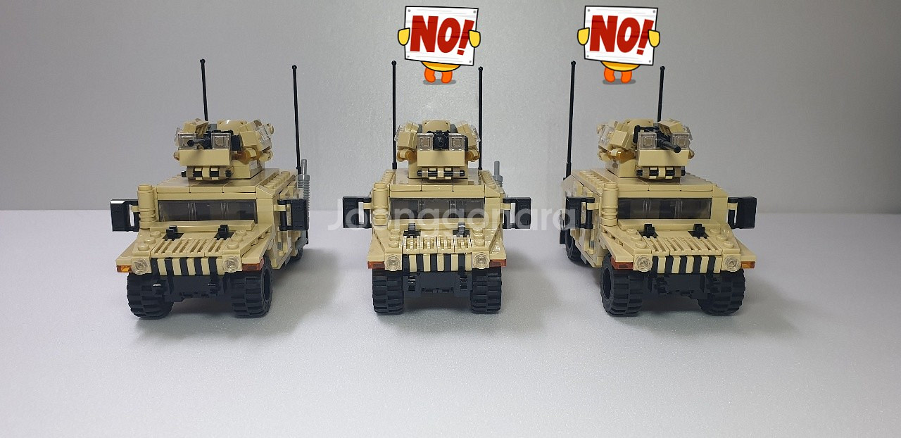 레고 커스텀 M115A1 험비 팝니다.--1
