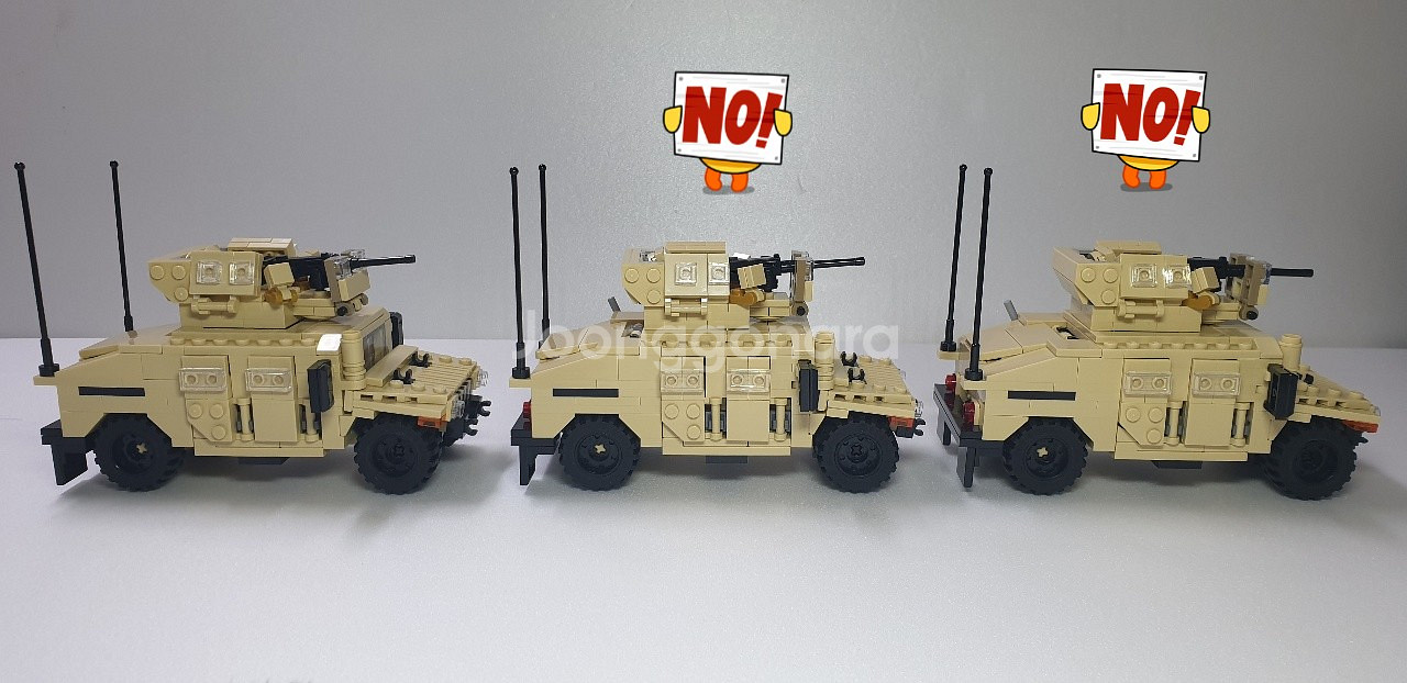 레고 커스텀 M115A1 험비 팝니다.--3