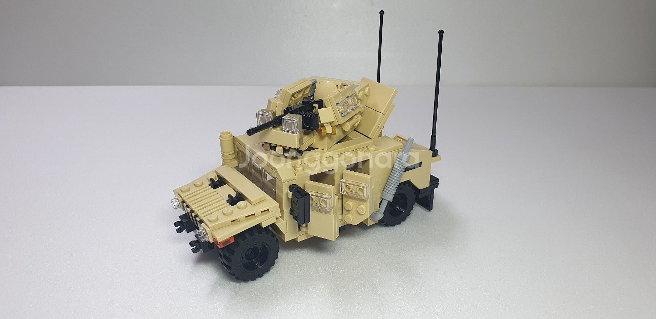 레고 커스텀 M115A1 험비 팝니다.--5