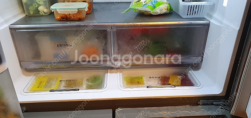 엘지4도어냉장고팝니다--7
