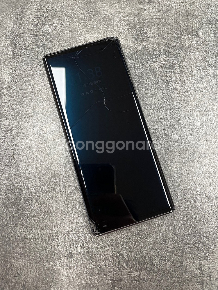 LG WING윙 128기가 블랙 21년 3월개통 액정파...--4