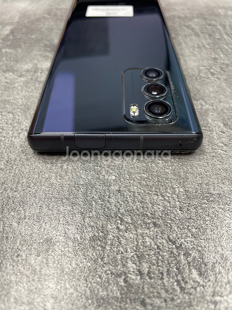 LG WING윙 128기가 블랙 21년 3월개통 액정파...--6