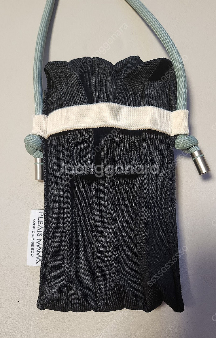 플리츠마마 나노백 블랙--3