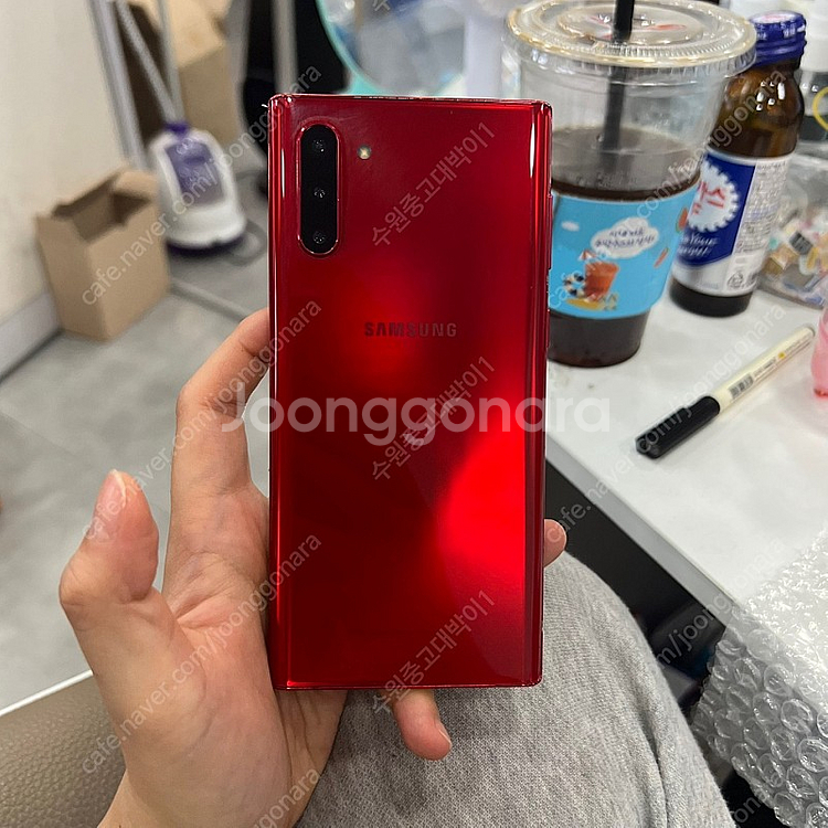 갤럭시노트10 N971 KT 레드 256GB 26만 0...--1