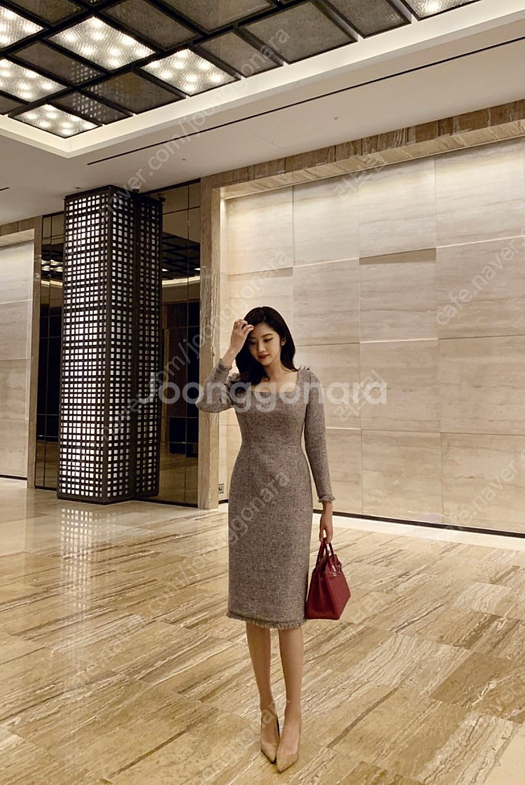 레티첼라 Cameron Tweed Dress- S--0