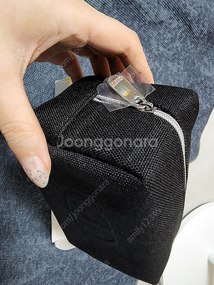 디올 기프트 파우치 블랙--3