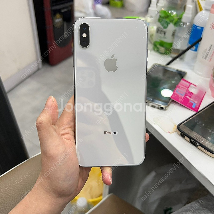 아이폰XS맥스 실버 64GB 45만 40892 /수원--1
