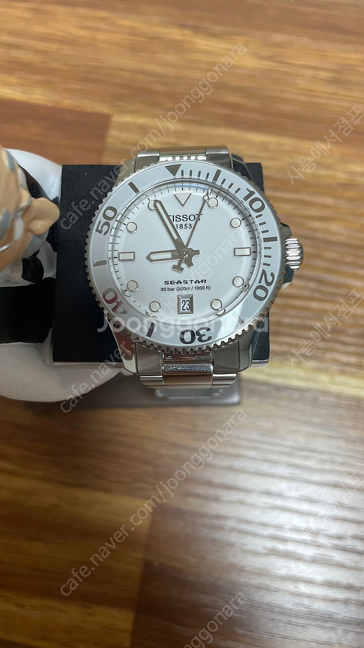 티쏘 씨스타 36mm 흰판--0