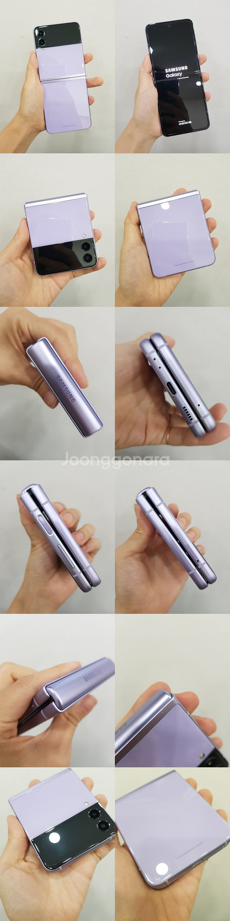 [41만원] 갤럭시 Z플립3 퍼플 256GB A급 제품...--3