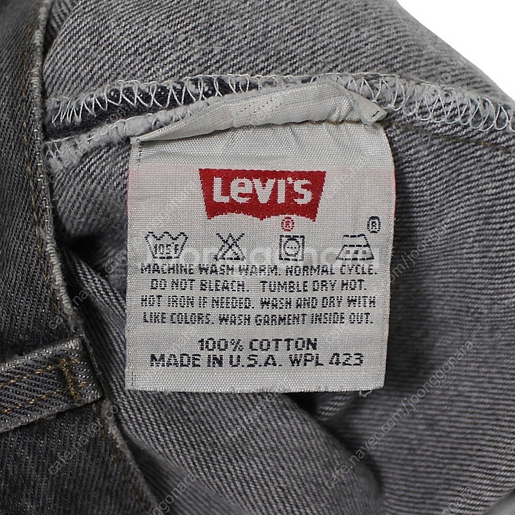 [31.5] 1990s USA Levis 501 (33...--3