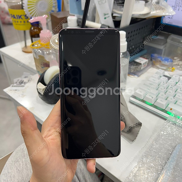 갤럭시S9플러스 G965 LG 퍼플 64GB 18만 2...--0
