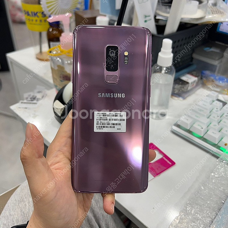 갤럭시S9플러스 G965 LG 퍼플 64GB 18만 2...--1