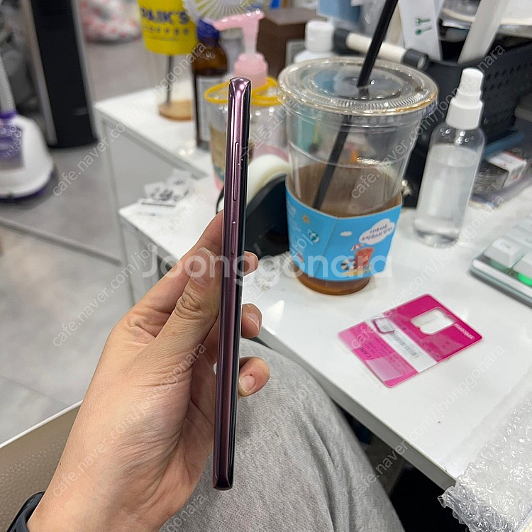 갤럭시S9플러스 G965 LG 퍼플 64GB 18만 2...--5