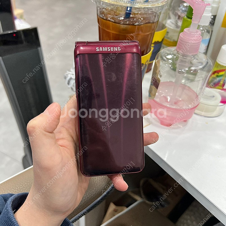 갤럭시폴더2 G160 자급제 레드 8만 85379 /수...--0