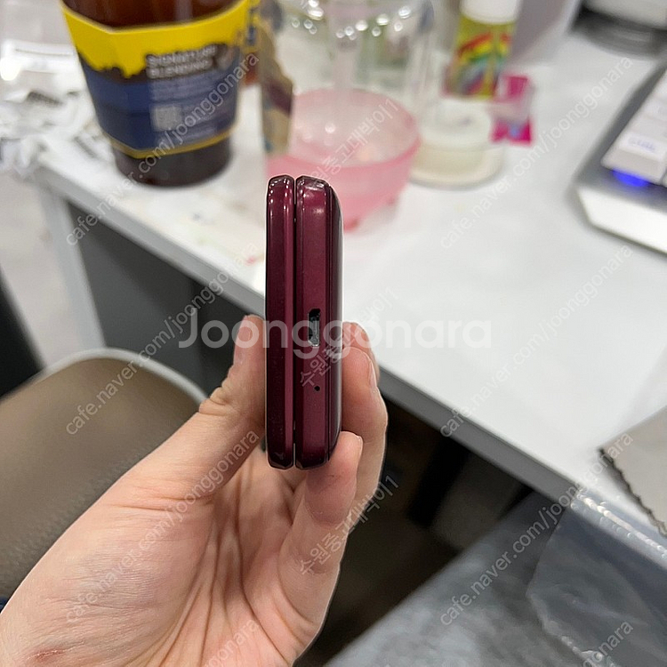 갤럭시폴더2 G160 자급제 레드 8만 85379 /수...--3