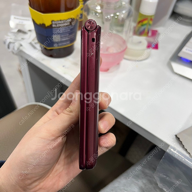 갤럭시폴더2 G160 자급제 레드 8만 85379 /수...--4