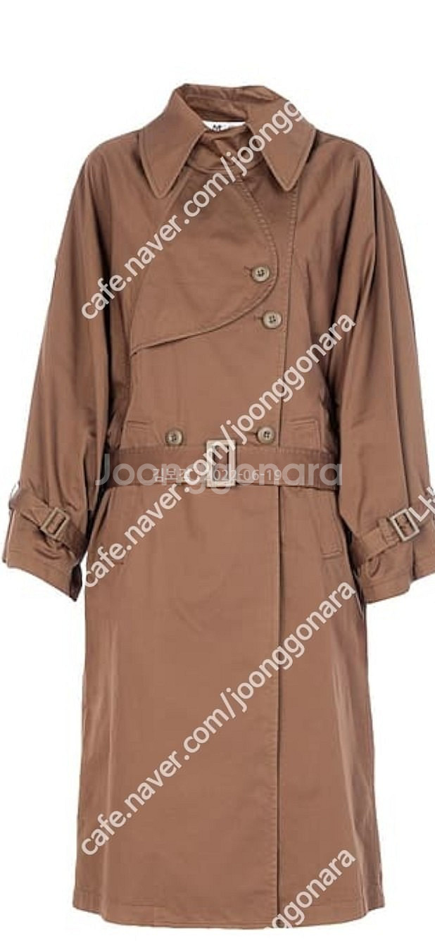 MM6 메종마르지엘라 트렌치코트 브라운 44사이즈(새상품)(MAISON MARGIELA)--1
