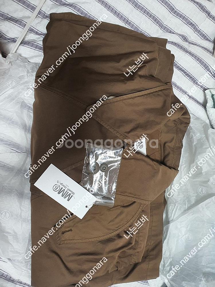 MM6 메종마르지엘라 트렌치코트 브라운 44사이즈(새상품)(MAISON MARGIELA)--3