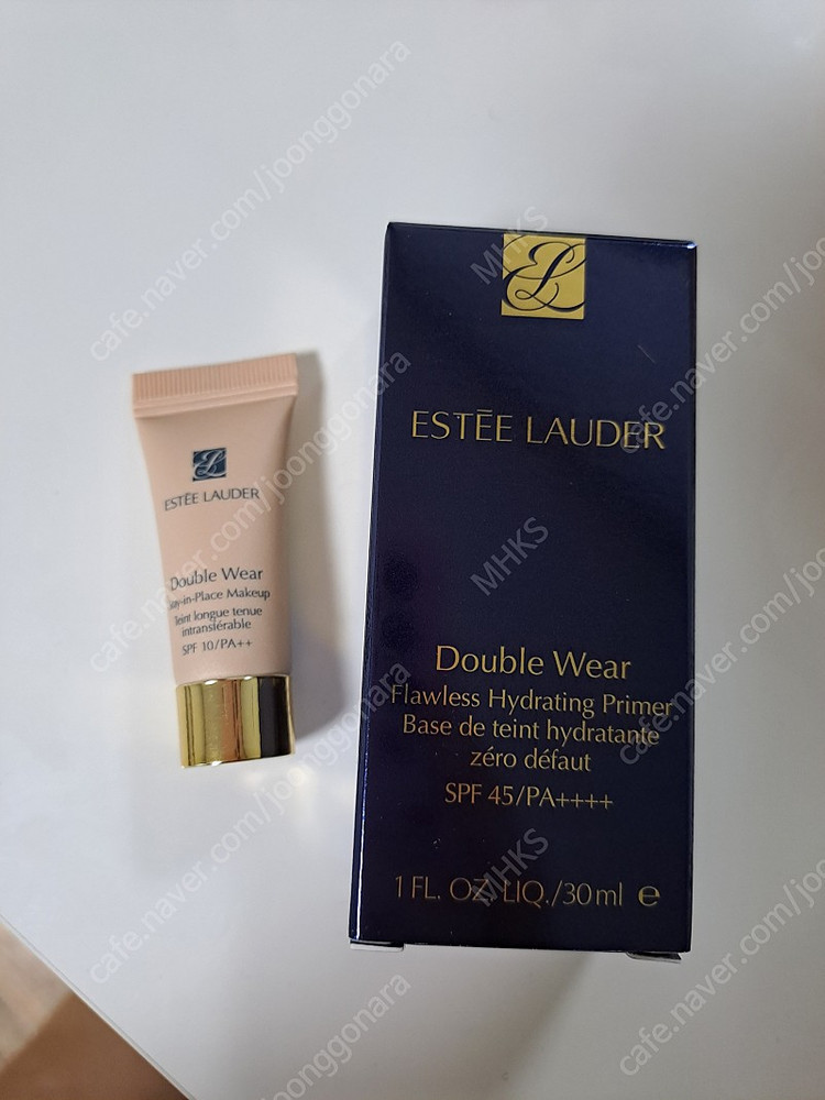 에스티로더 더블웨어 프라이머(미개봉)/메이크업 베이스 + 더블웨어 파운데이션 샘플--1
