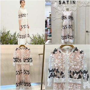 샤틴 에스블랑 원피스 25벌 총정리 s blanc satin dress